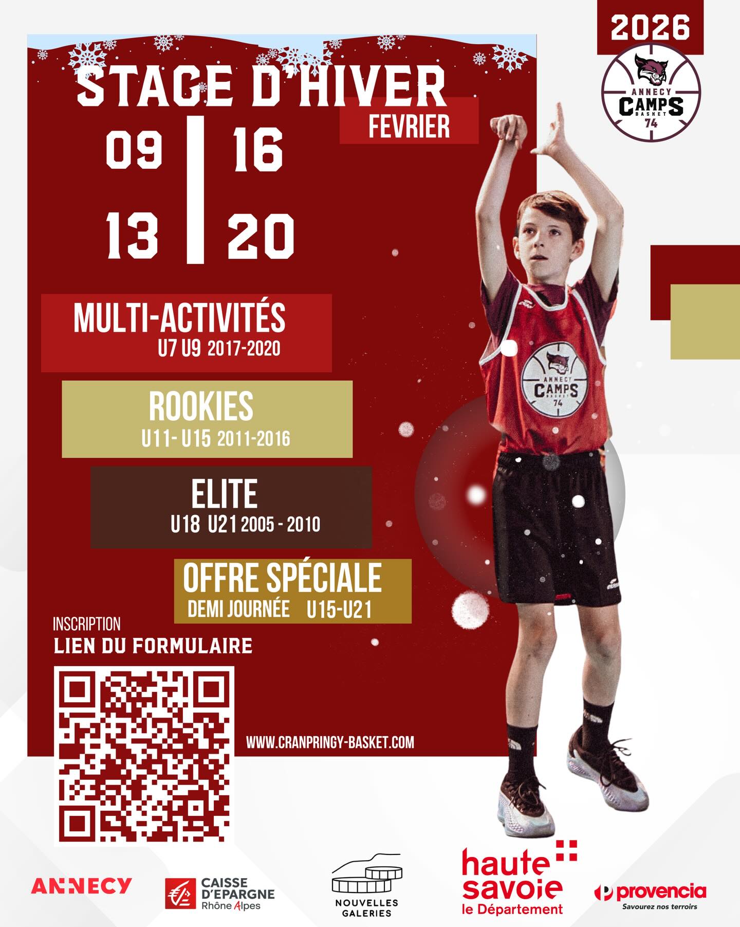 Photo Annecy Basket Camp