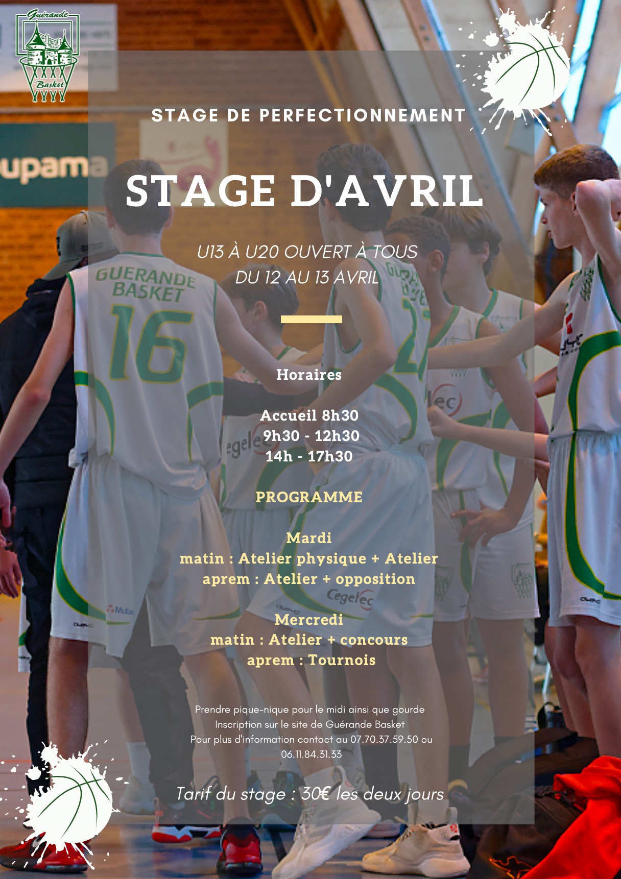 Photo Atlantique Basketball Camp