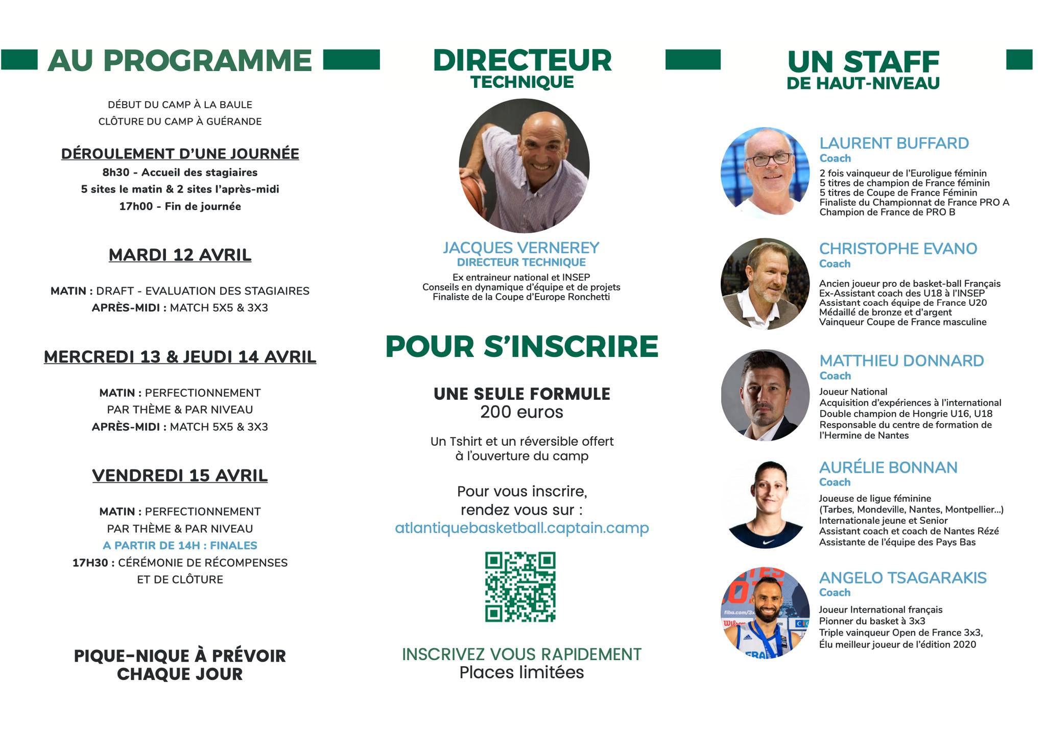 Photo Atlantique Basketball Camp