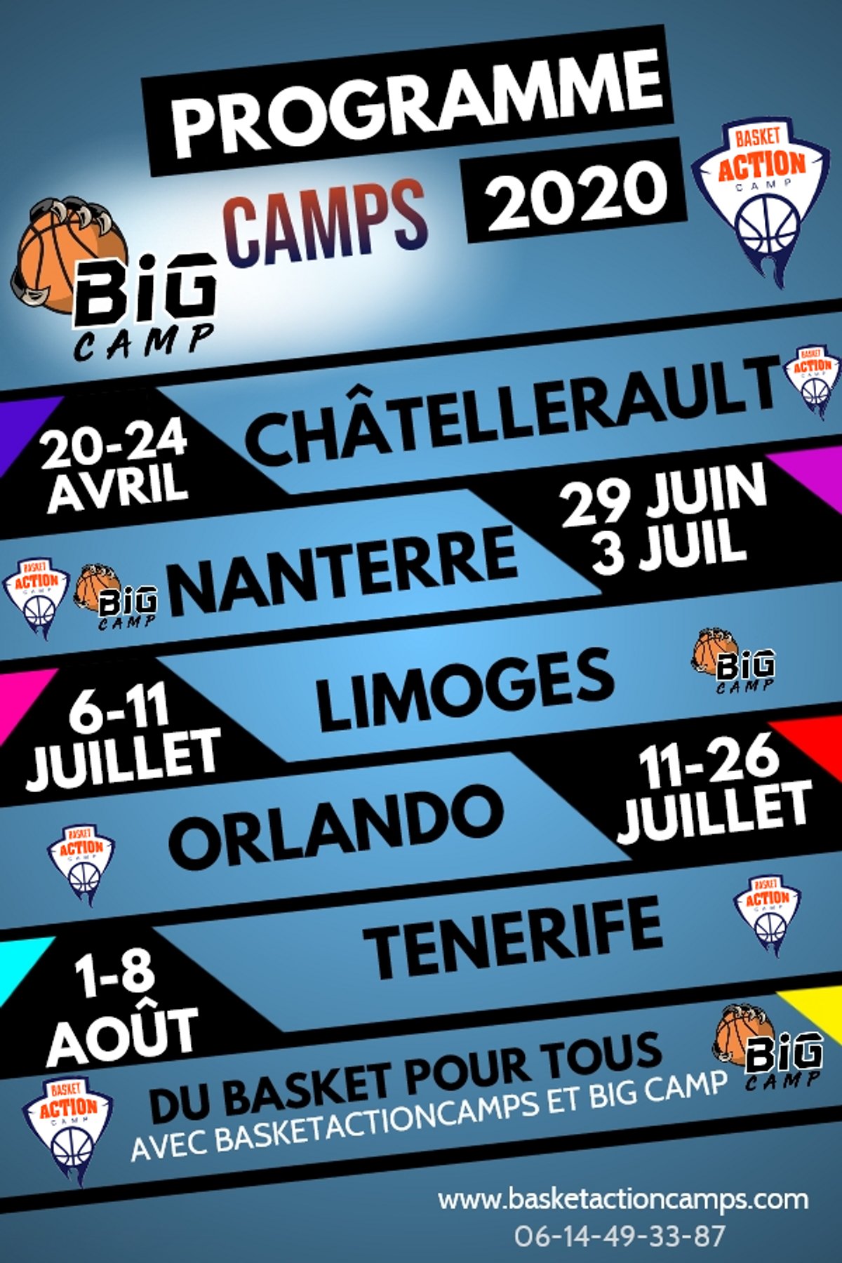 Photo Basket Action Camps