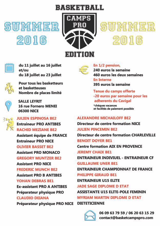 Photo Basket Camps Pro