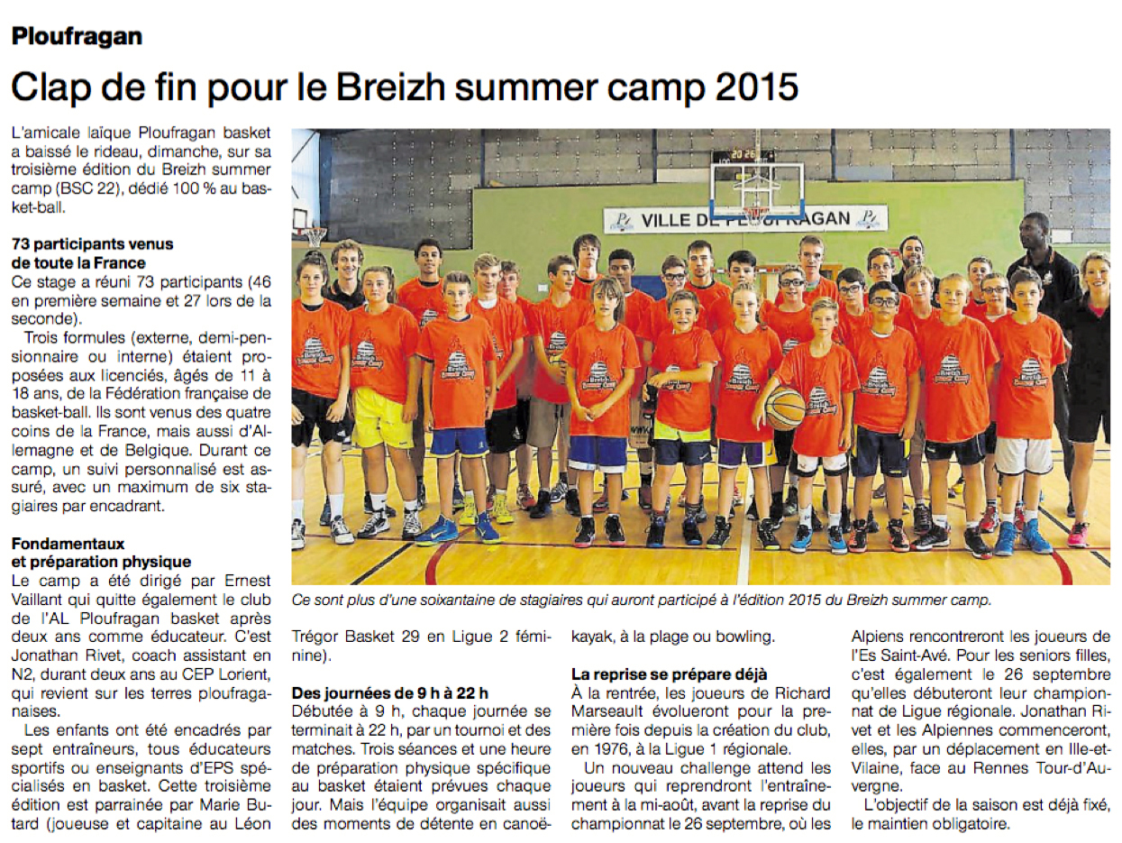 Photo Breizh Summer Camp