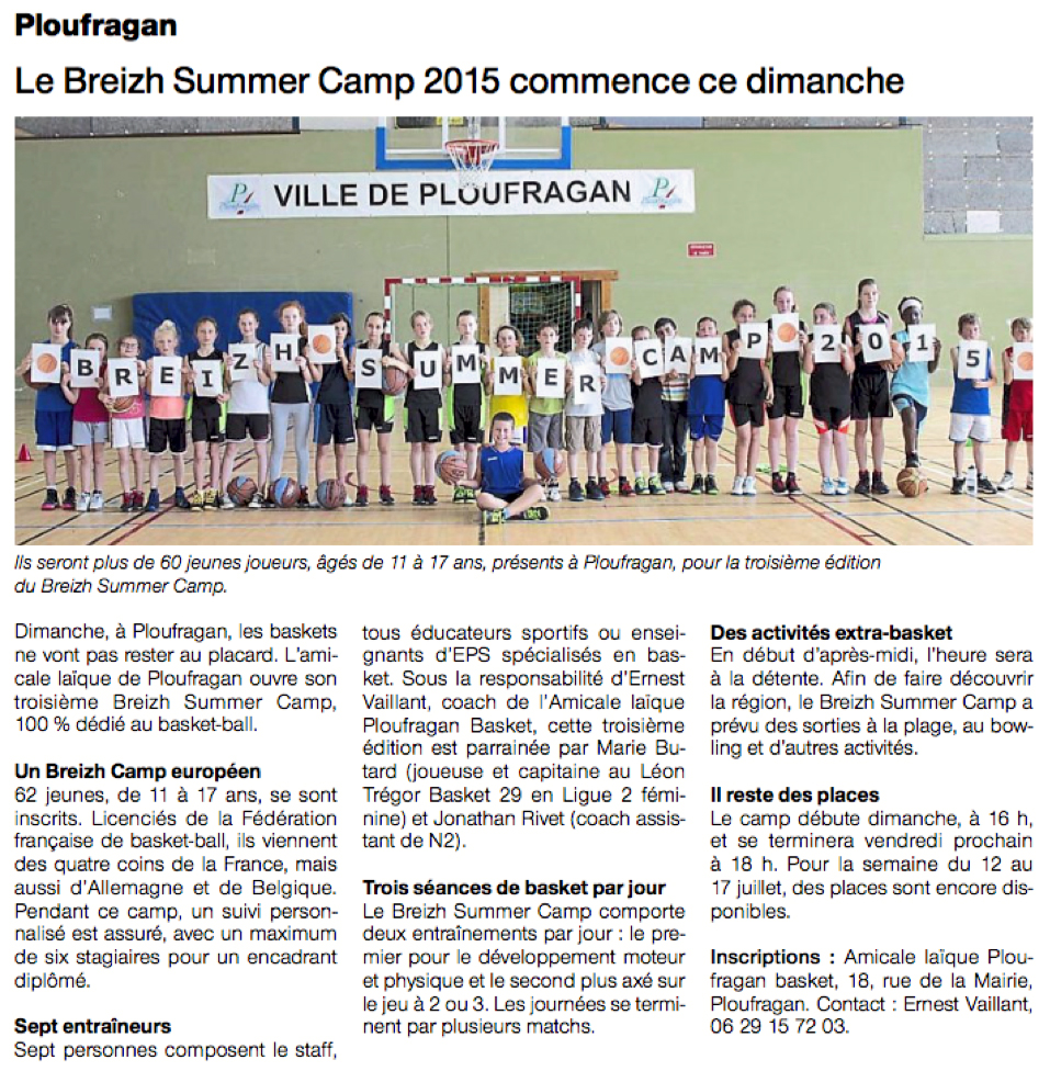 Photo Breizh Summer Camp