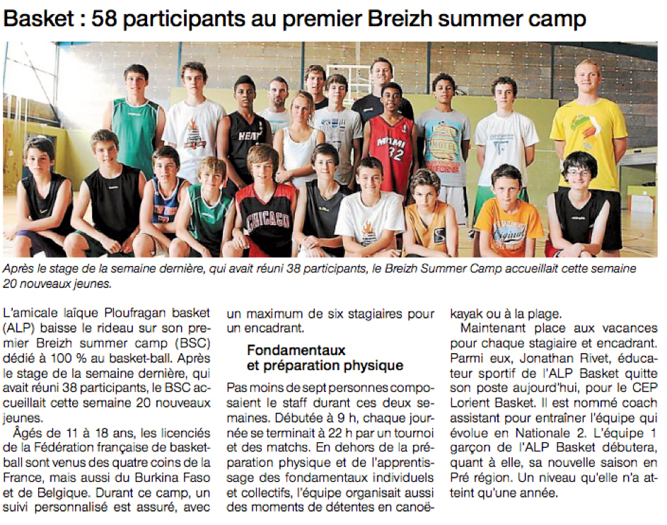Photo Breizh Summer Camp