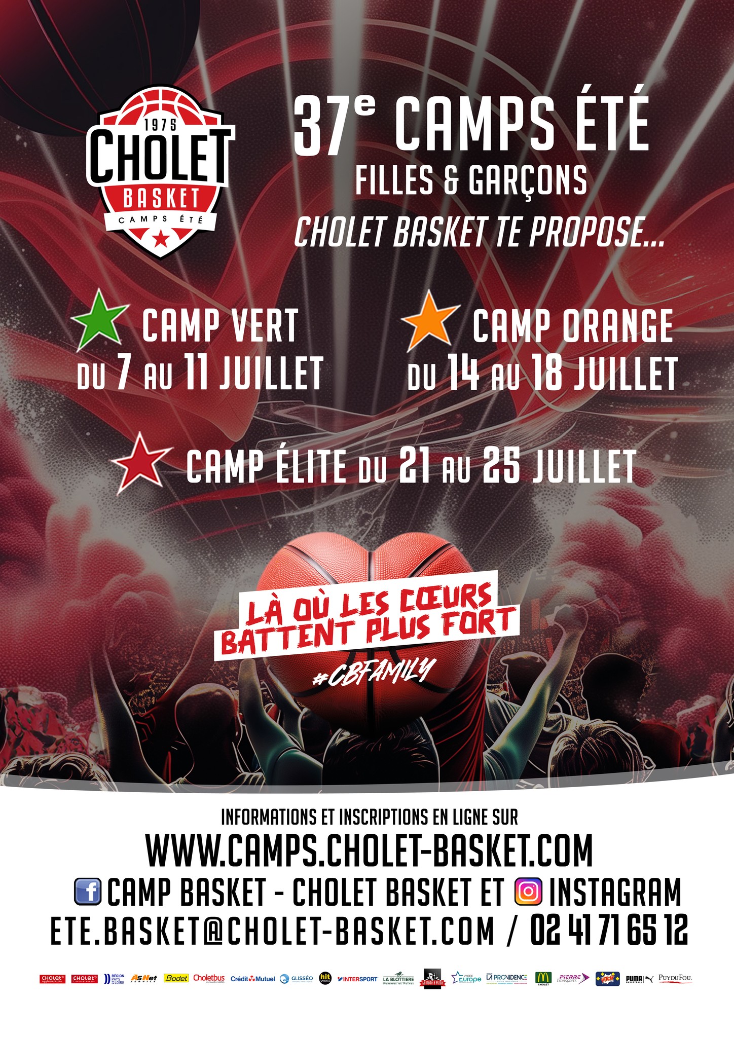 Photo Camp Basket Cholet Basket