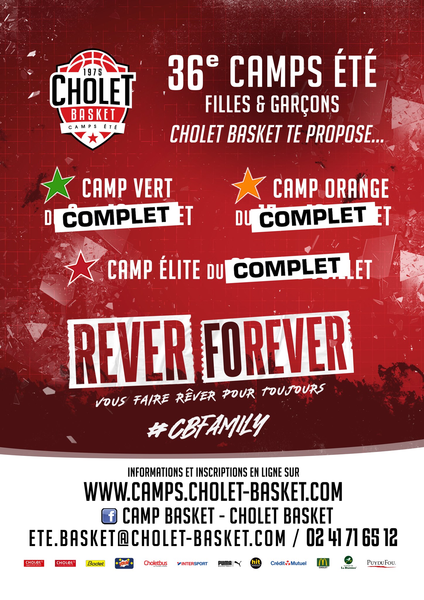 Photo Camp Basket Cholet Basket