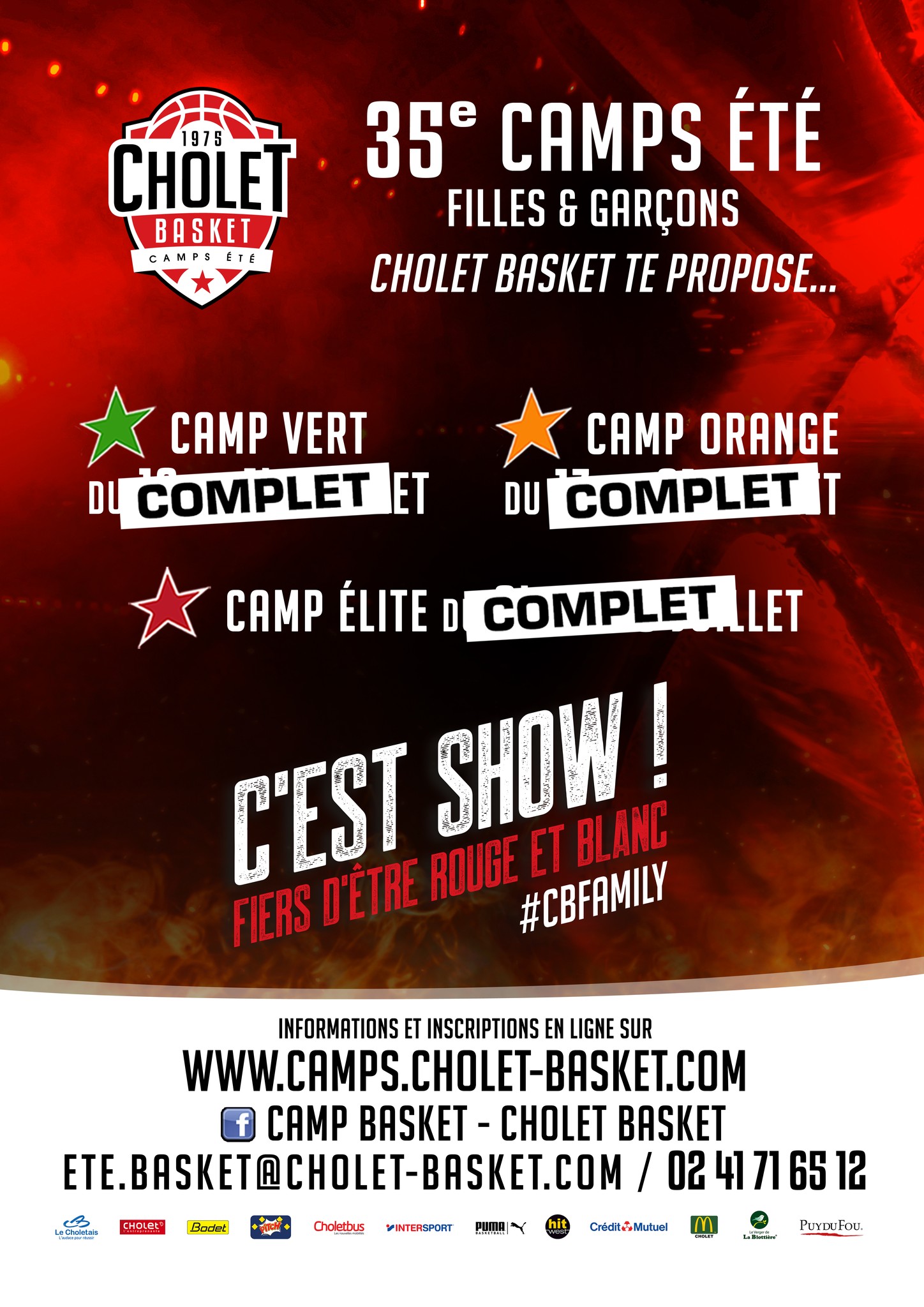 Photo Camp Basket Cholet Basket