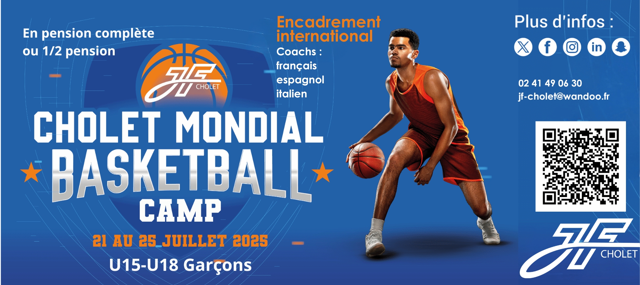 Photo Cholet Mondial Basketball Camp