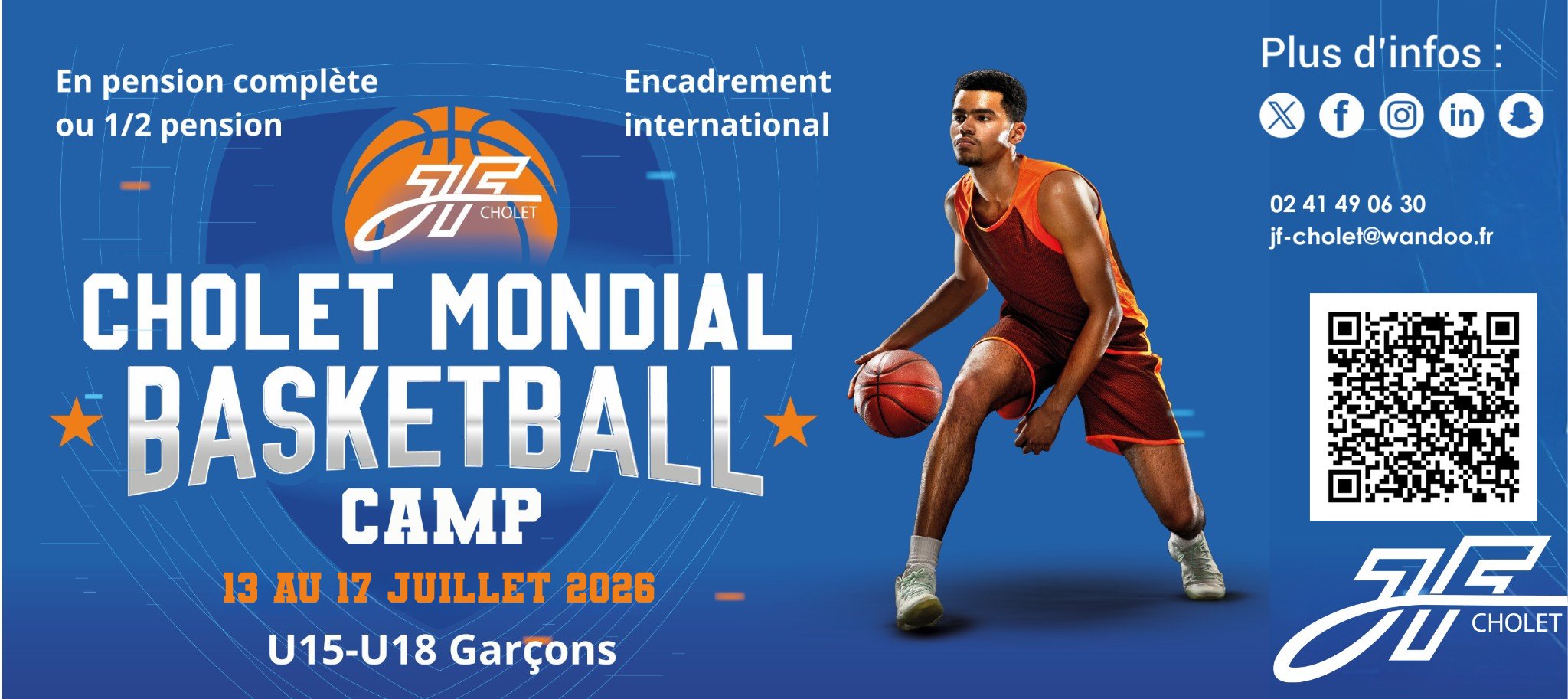 Photo Cholet Mondial Basketball Camp