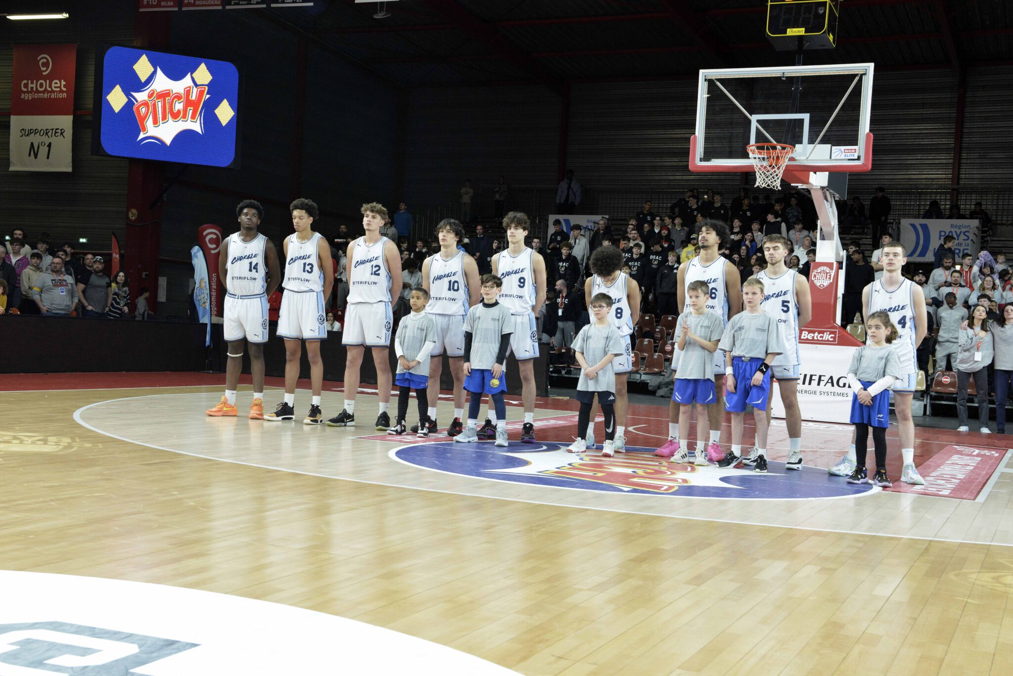 Photo Cholet Mondial Basketball Camp