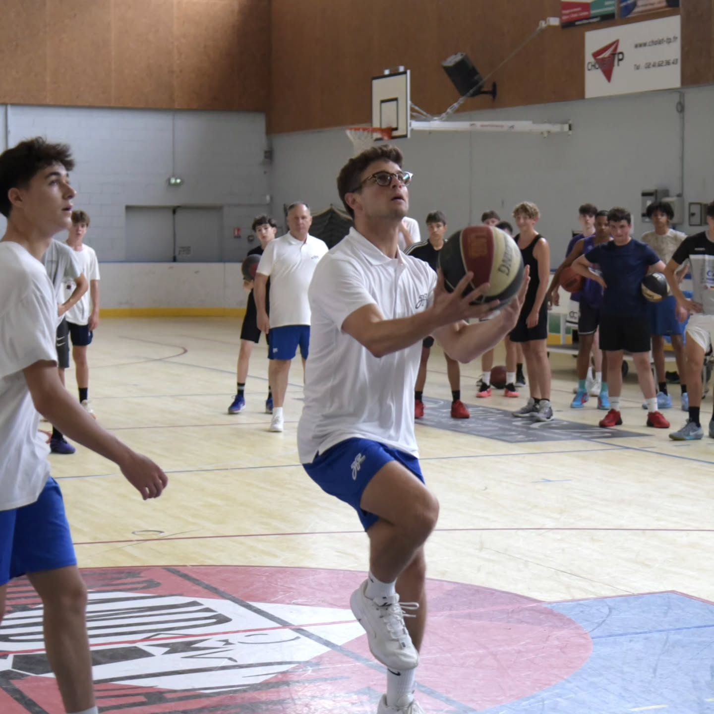 Photo Cholet Mondial Basketball Camp
