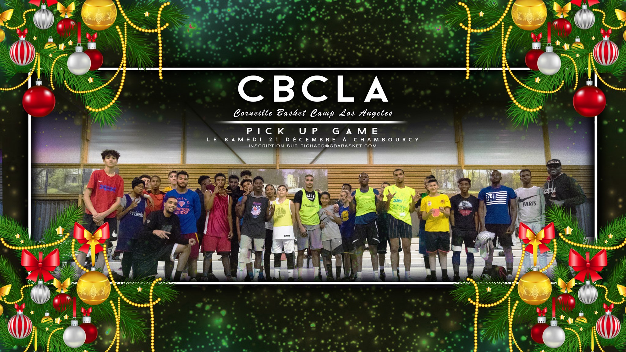 Photo Corneille Basket Camp Los Angeles