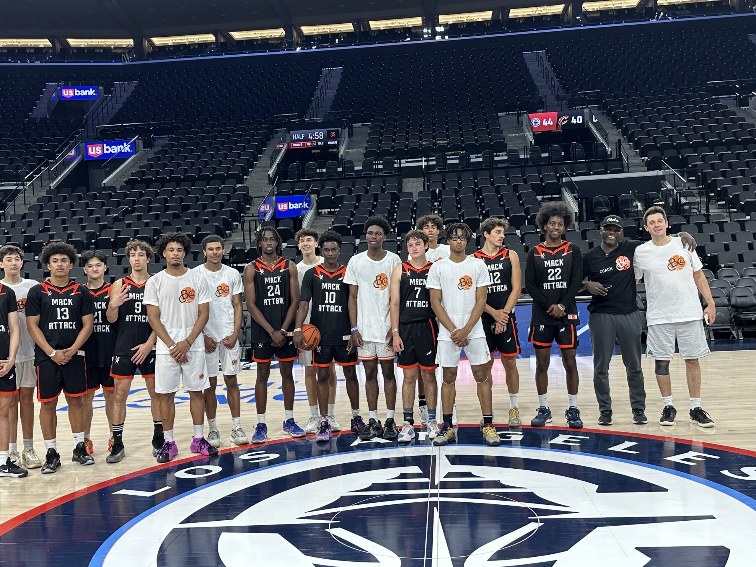 Photo Corneille Basket Camp Los Angeles