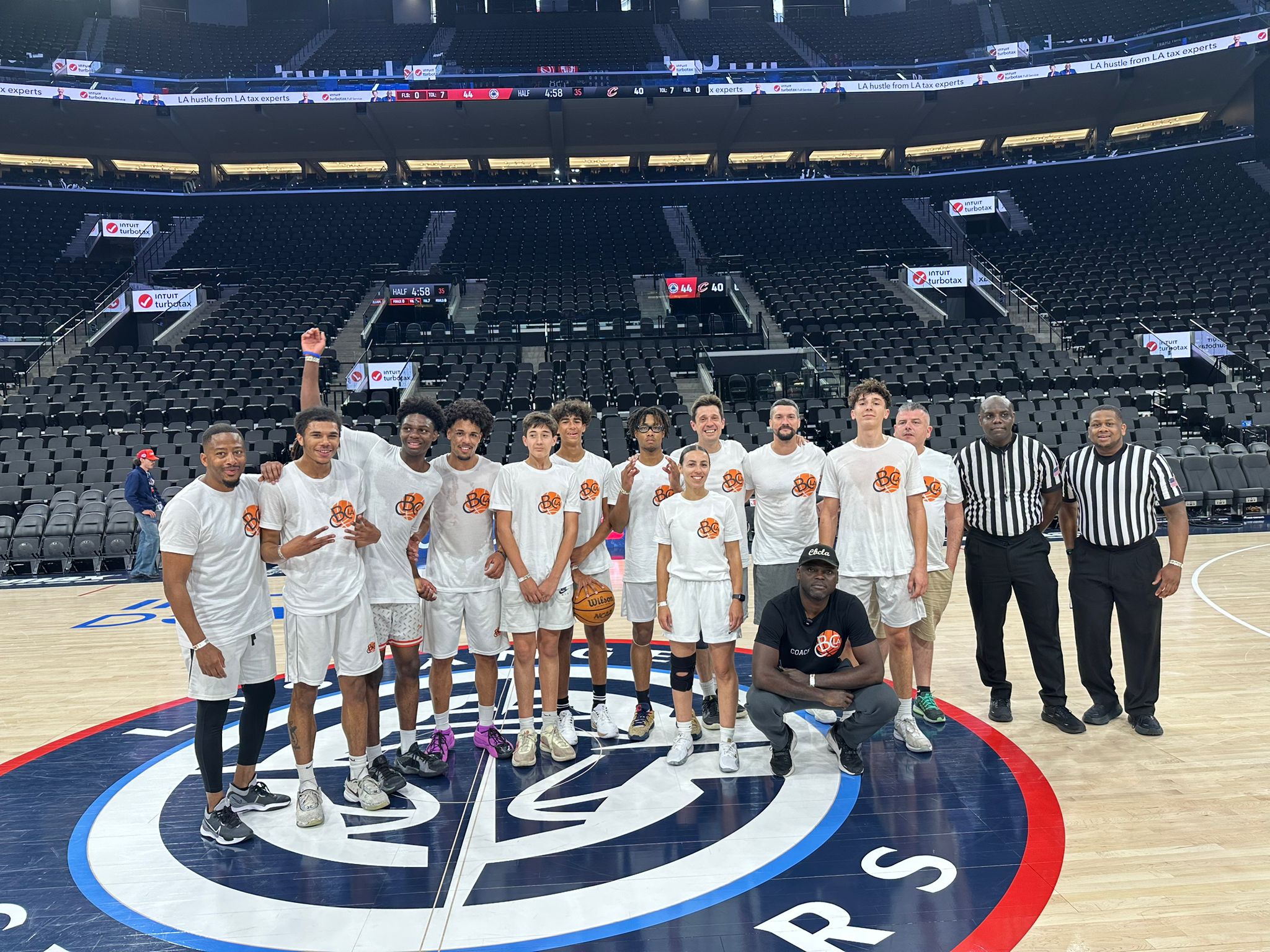 Photo Corneille Basket Camp Los Angeles