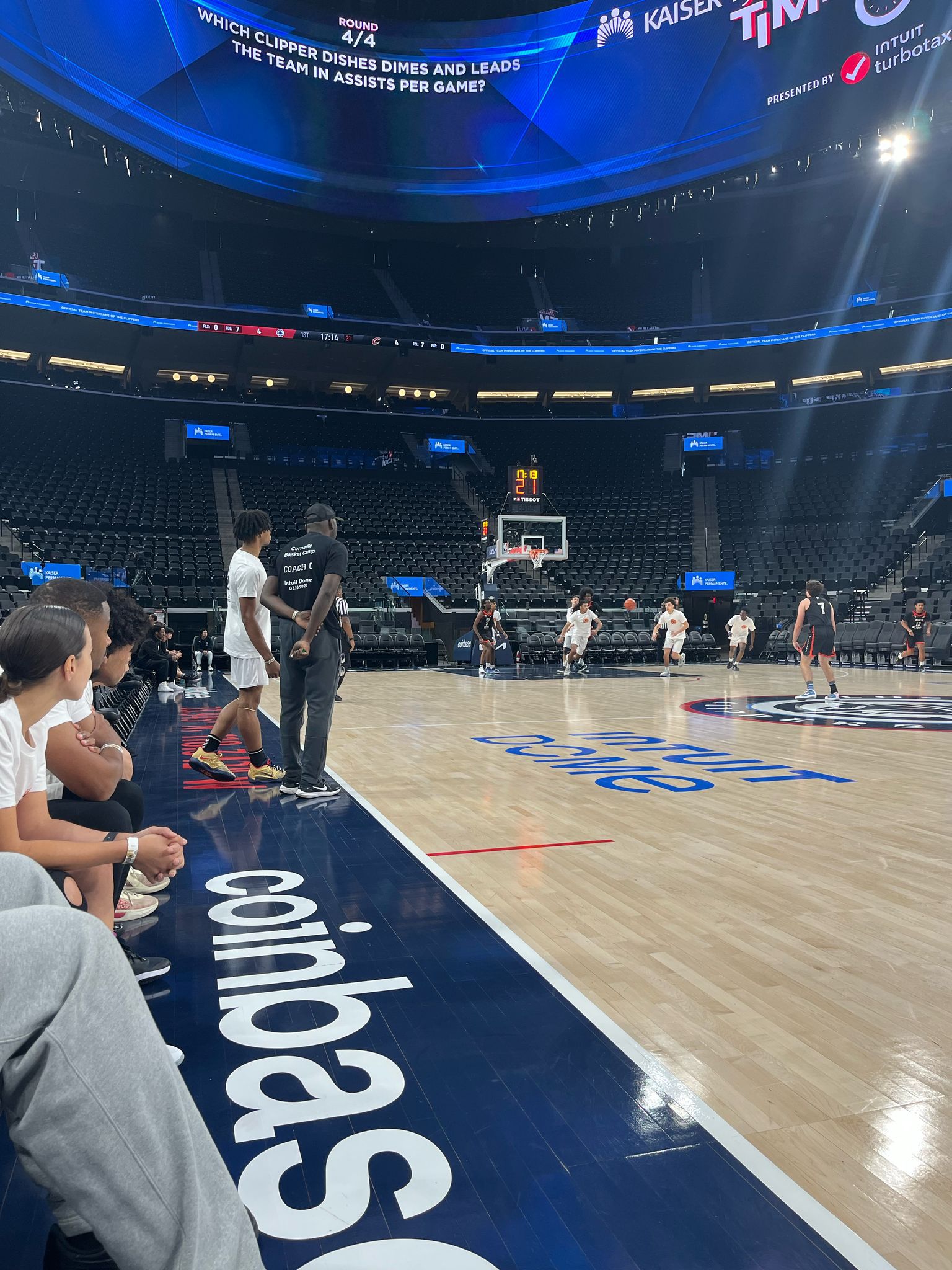 Photo Corneille Basket Camp Los Angeles