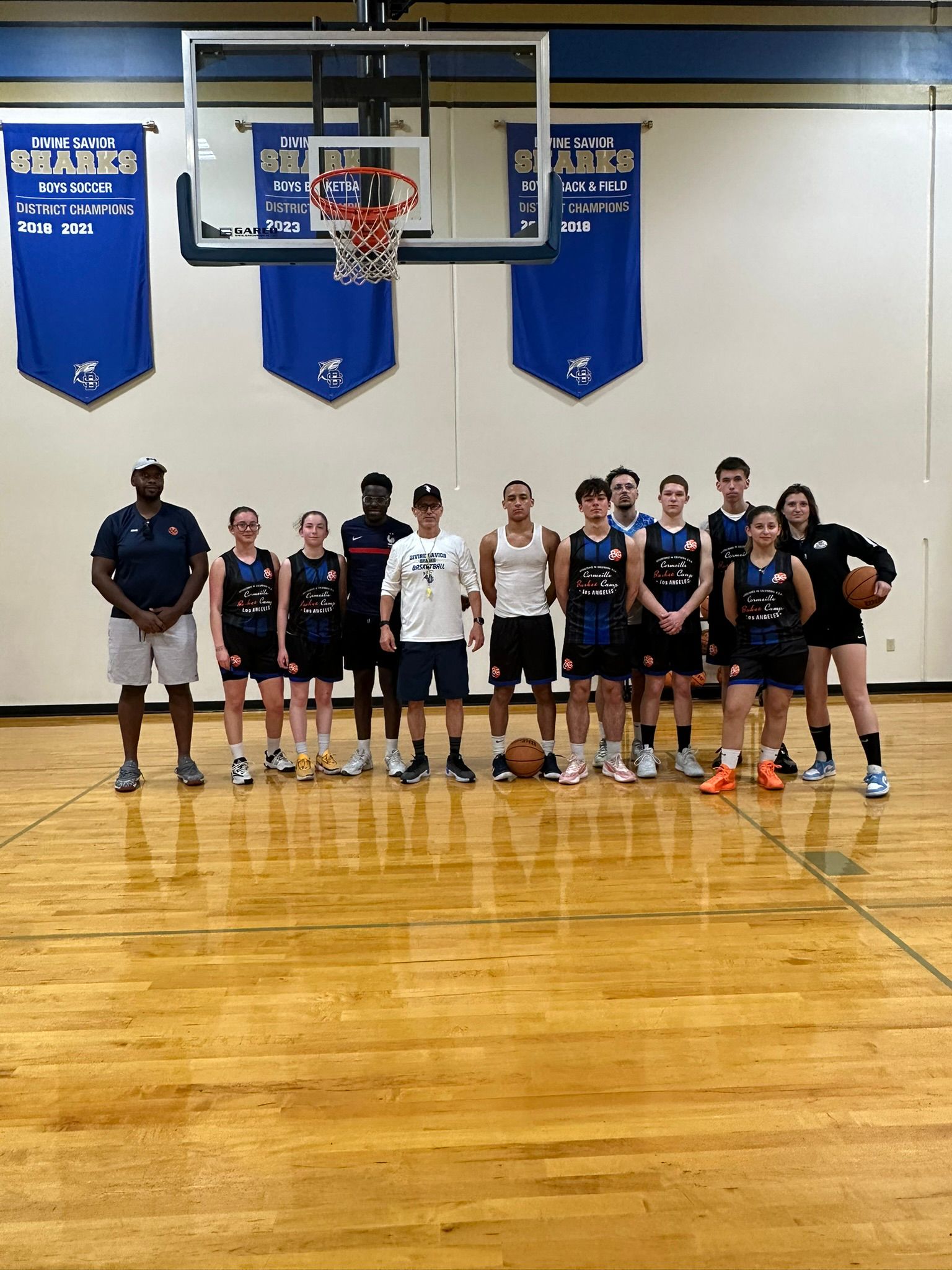 Photo Corneille Basket Camp Los Angeles