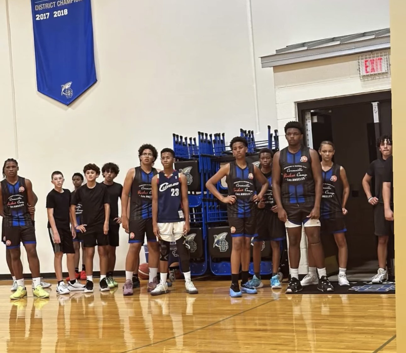 Photo Corneille Basket Camp Los Angeles