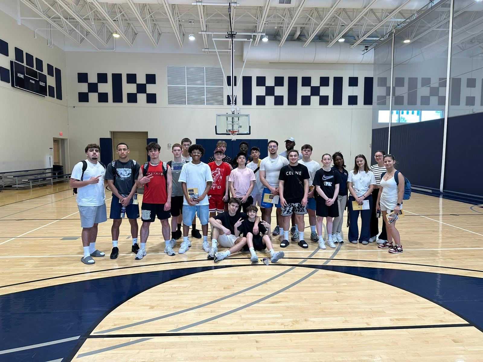 Photo Corneille Basket Camp Los Angeles