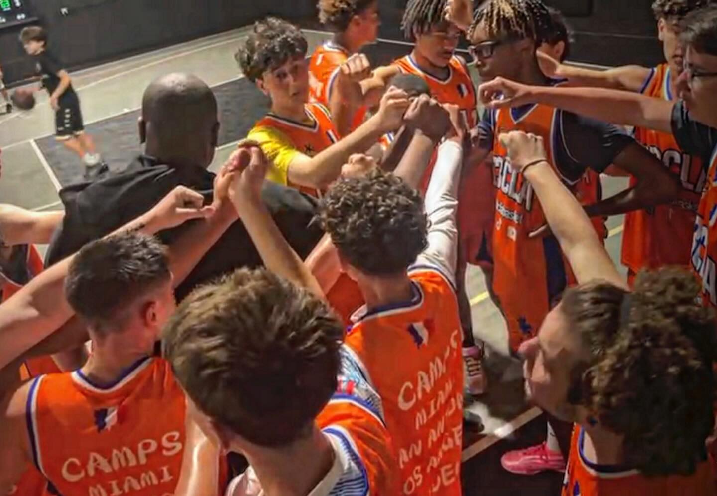 Photo Corneille Basket Camp Los Angeles