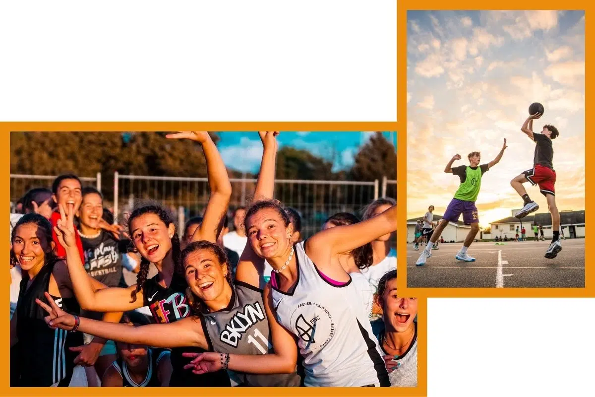 Photo Frédéric Fauthoux Basket Camps