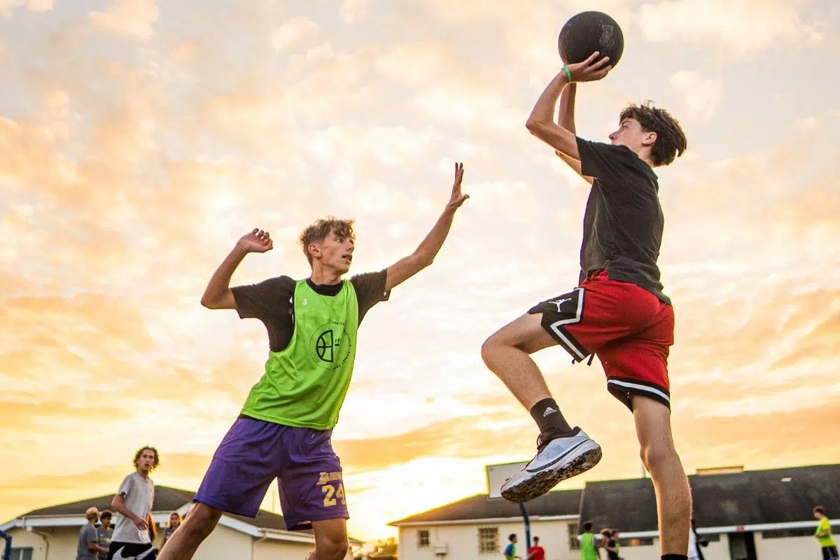 Photo Frédéric Fauthoux Basket Camps