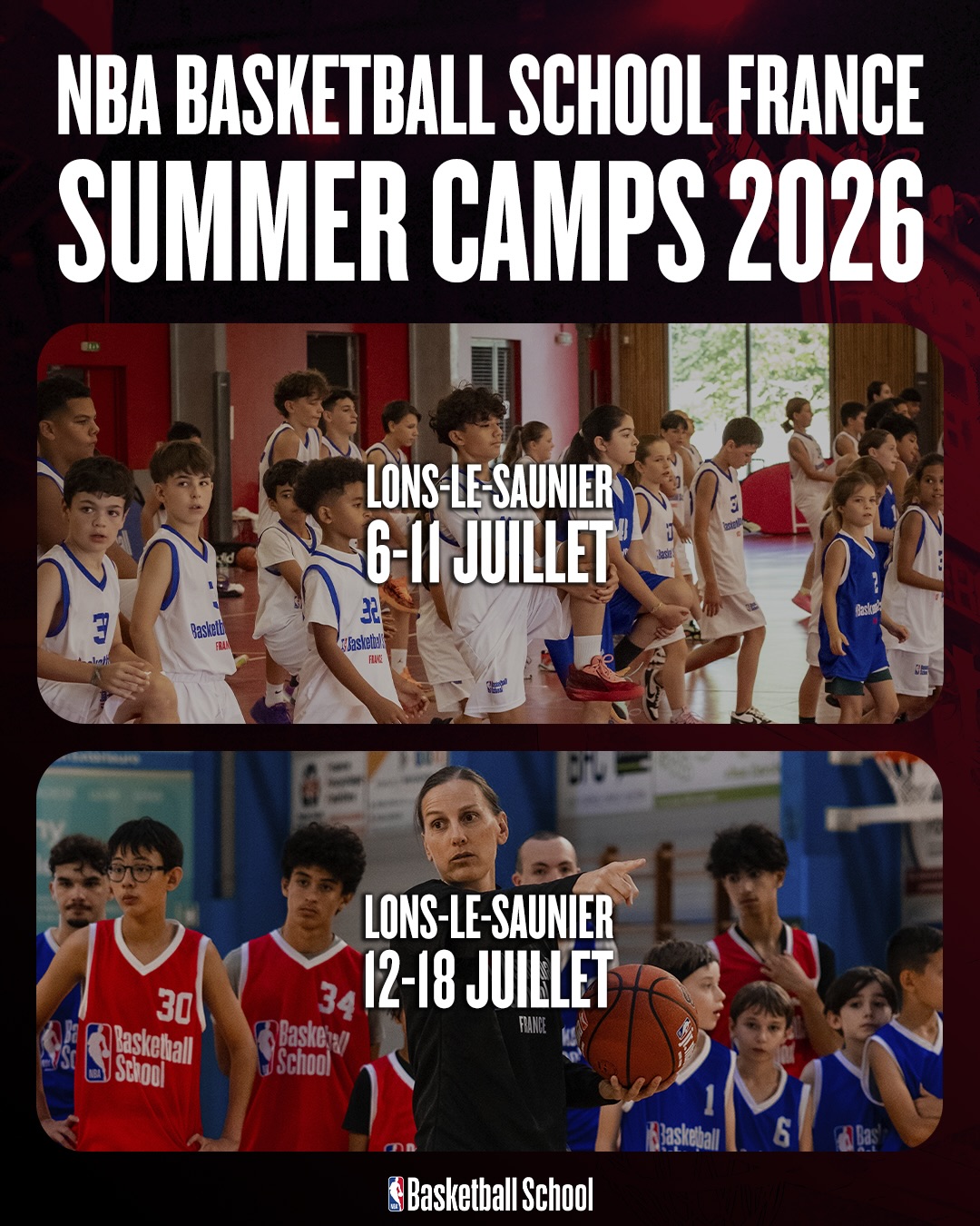 Photo NBA Basketball School France