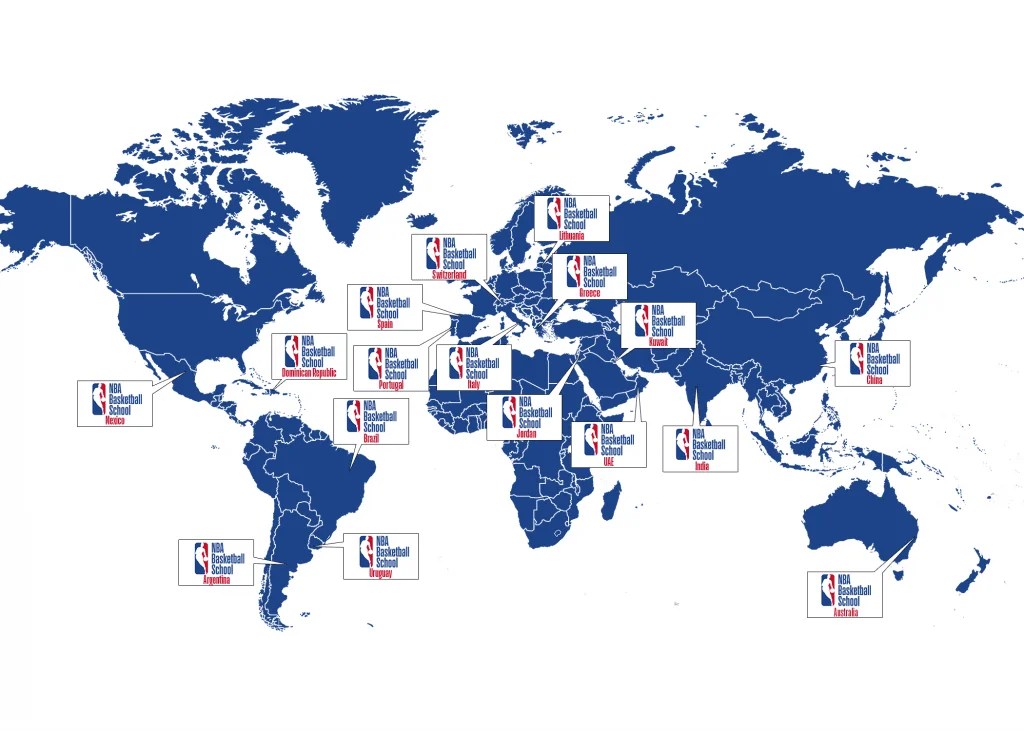 Photo NBA Basketball School France