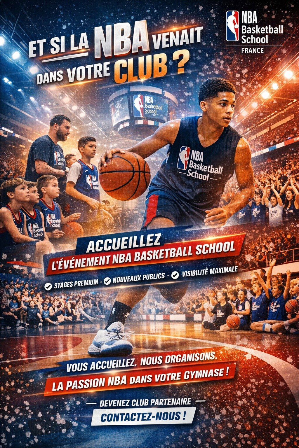 Photo NBA Basketball School France