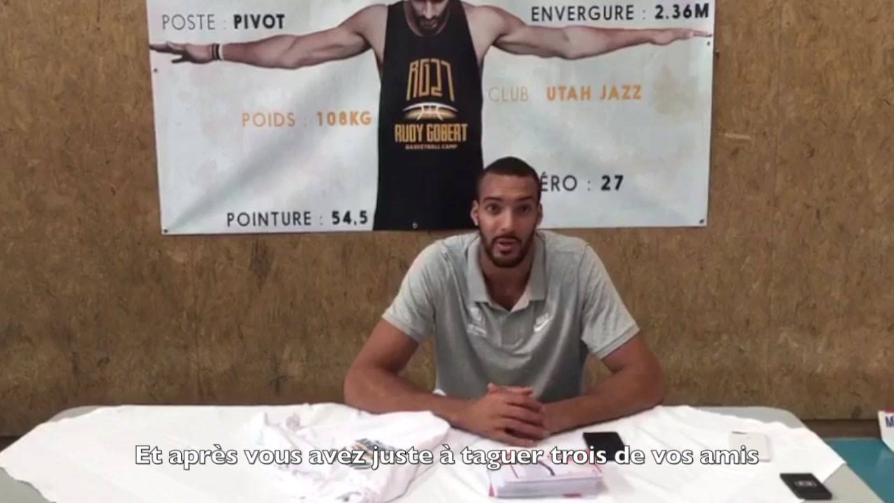 Photo Rudy Gobert Camp