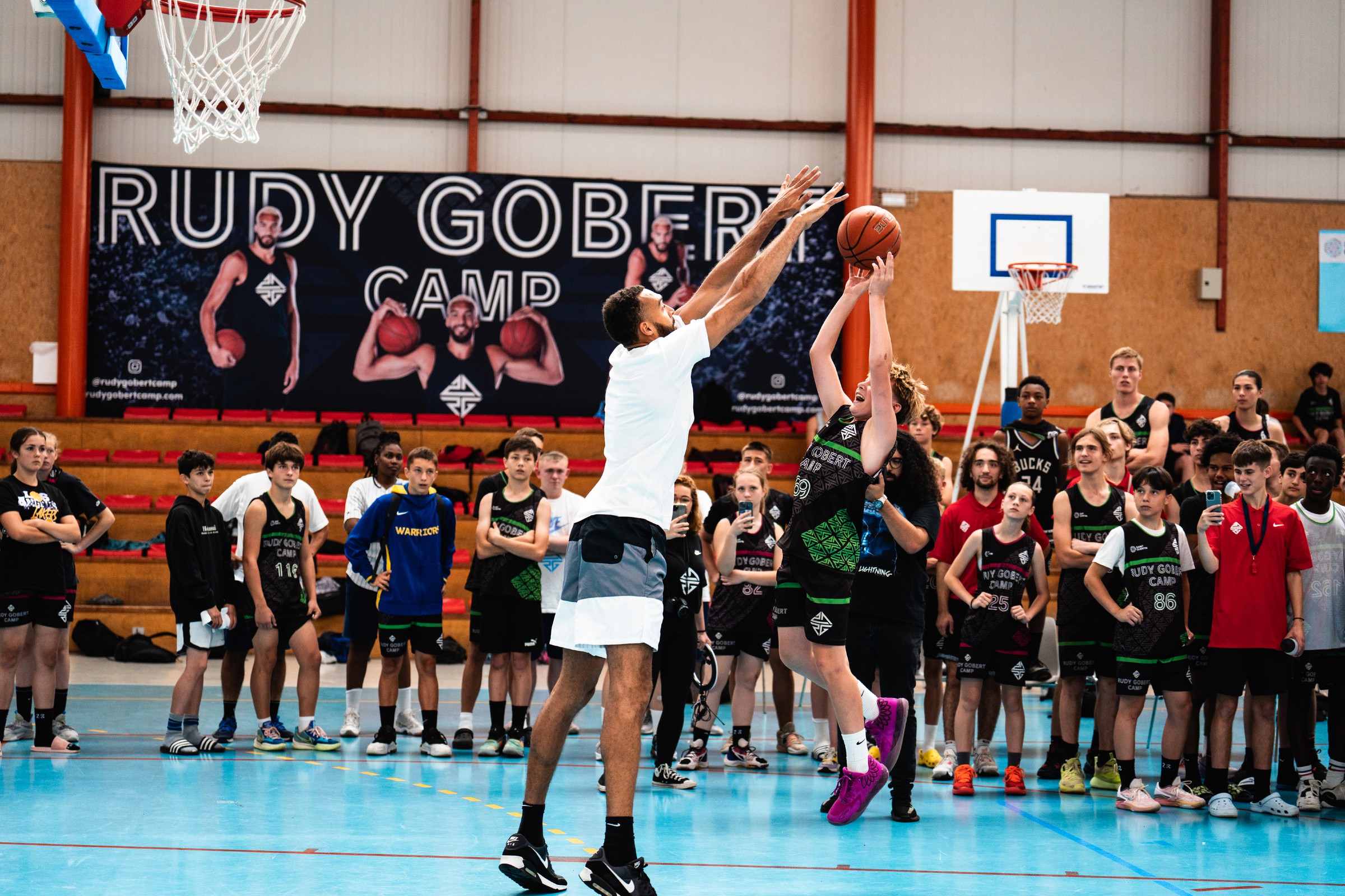 Photo Rudy Gobert Camp
