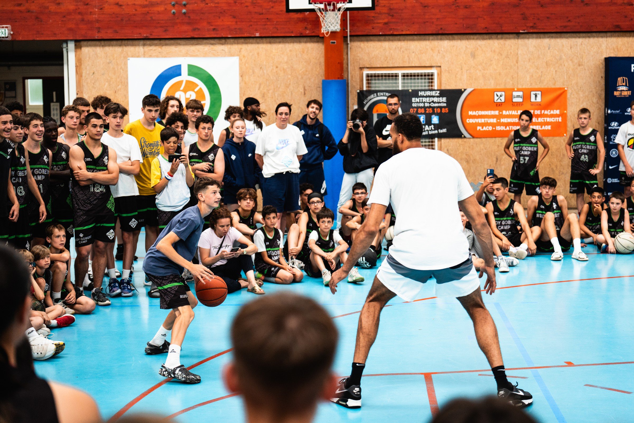Photo Rudy Gobert Camp