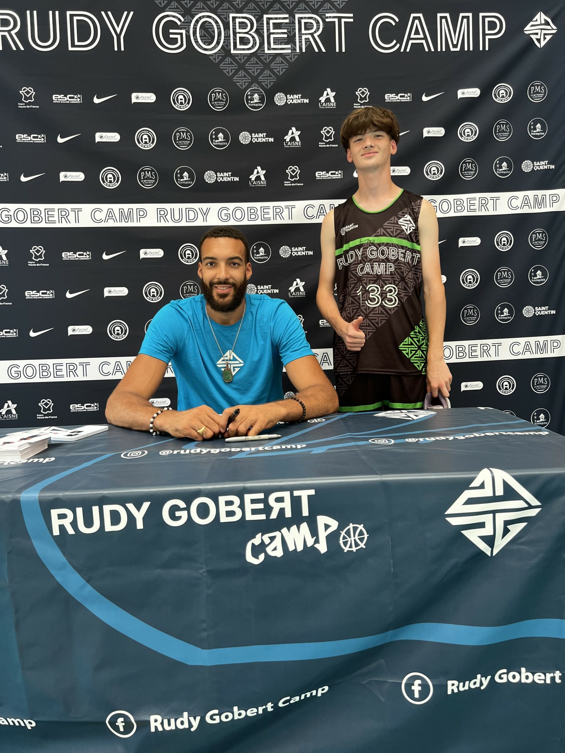 Photo Rudy Gobert Camp