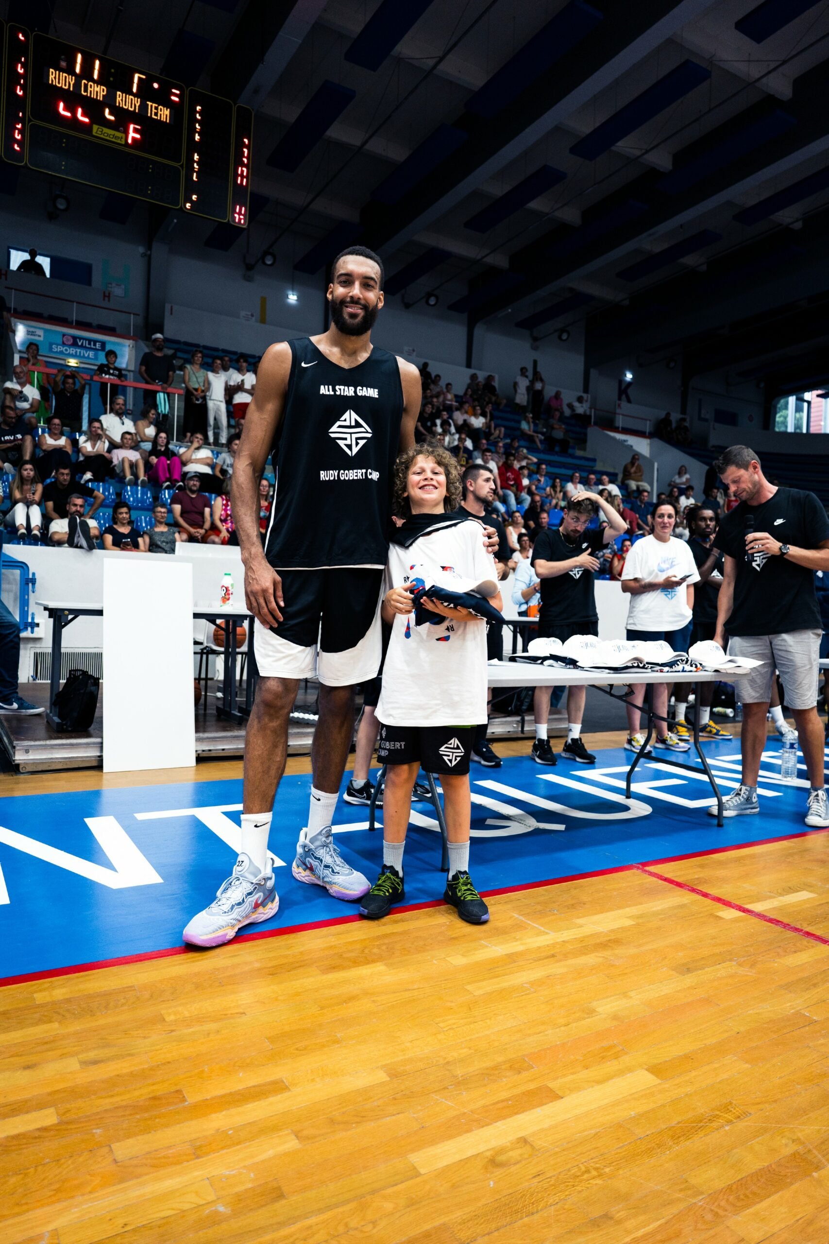 Photo Rudy Gobert Camp