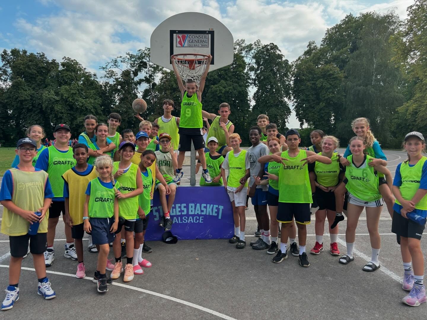 Photo Stages Basket Alsace