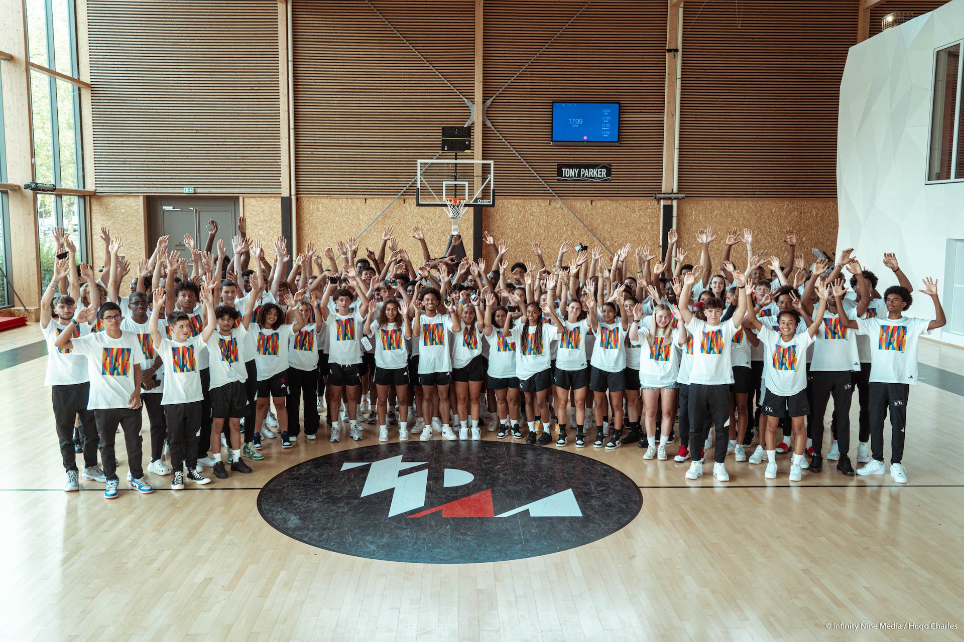 Photo Tony Parker Adéquat Academy