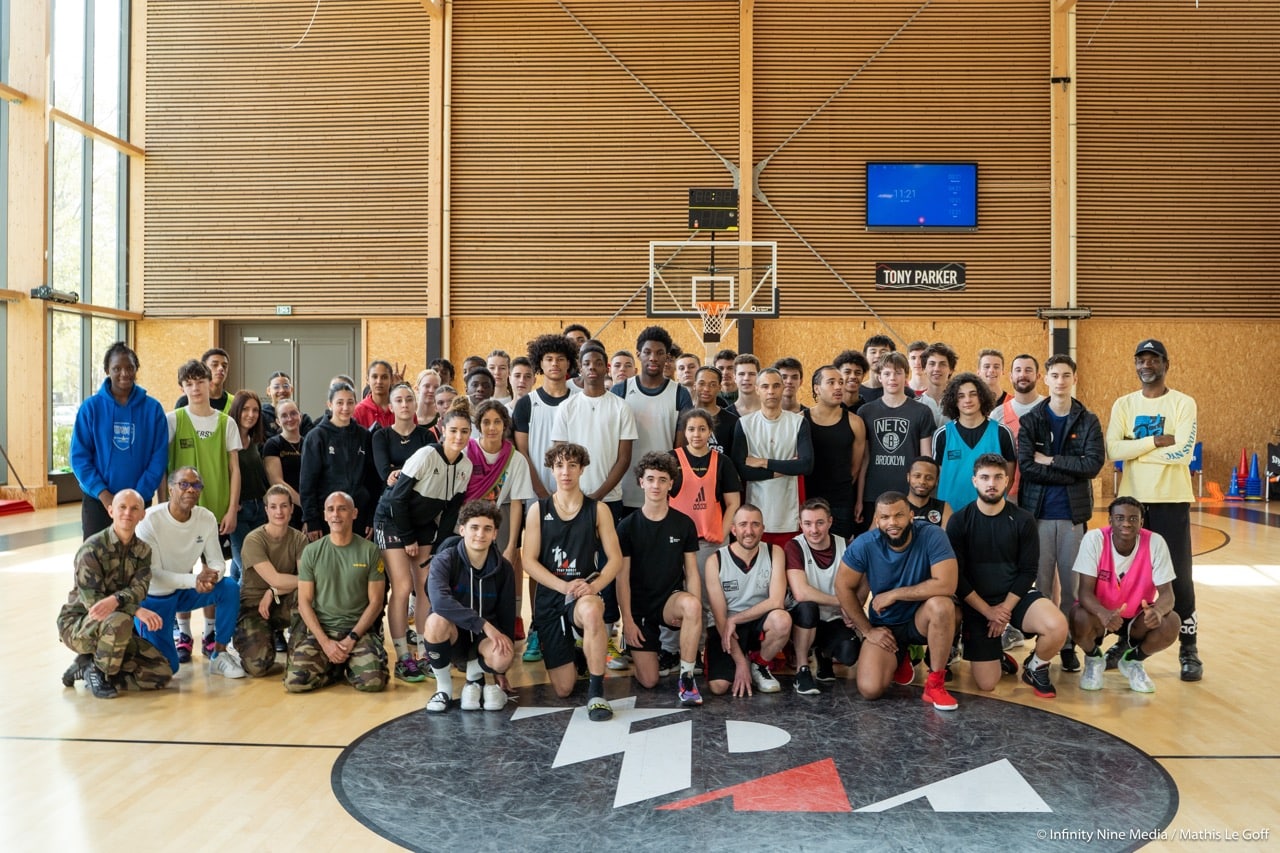 Photo Tony Parker Adéquat Academy