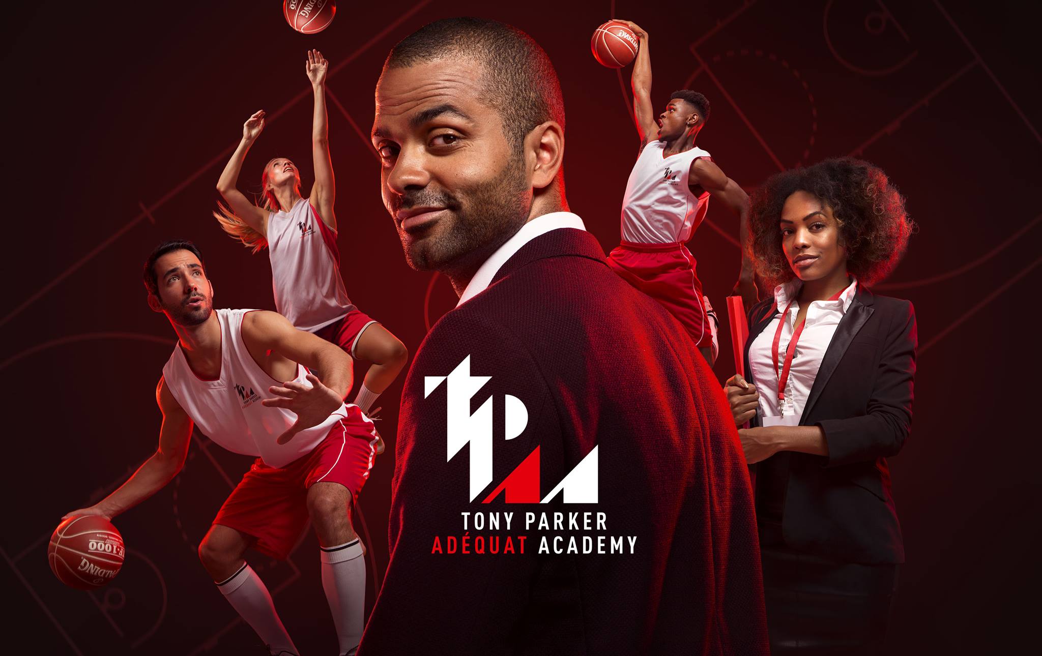 Photo Tony Parker Adéquat Academy