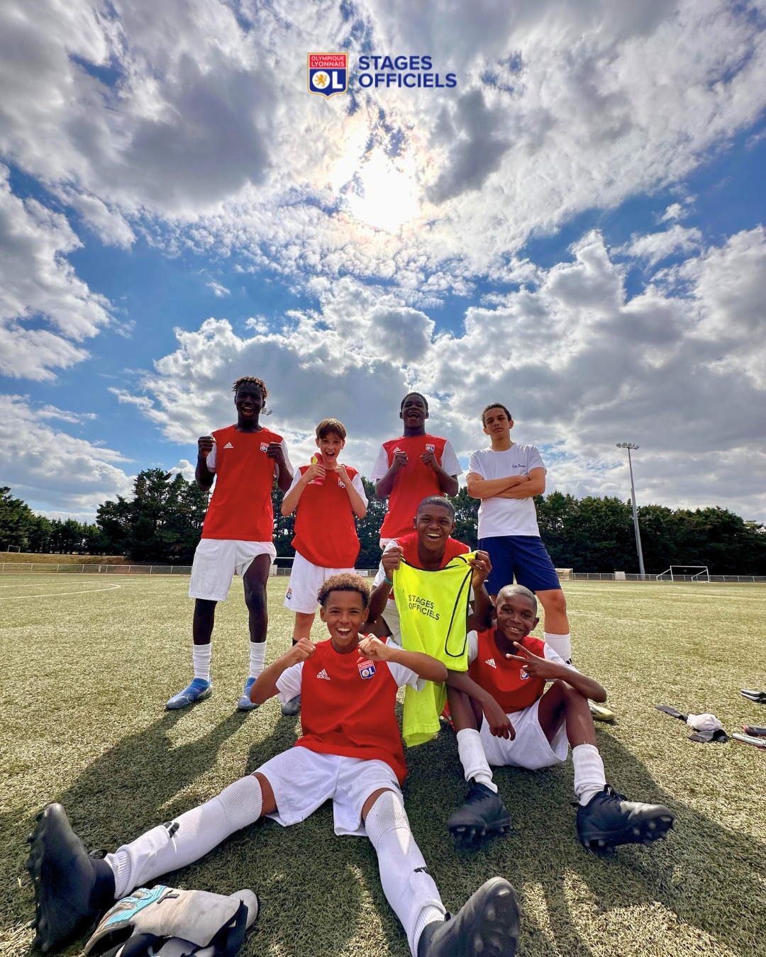 Photo OL Lyonnes Stage d'été