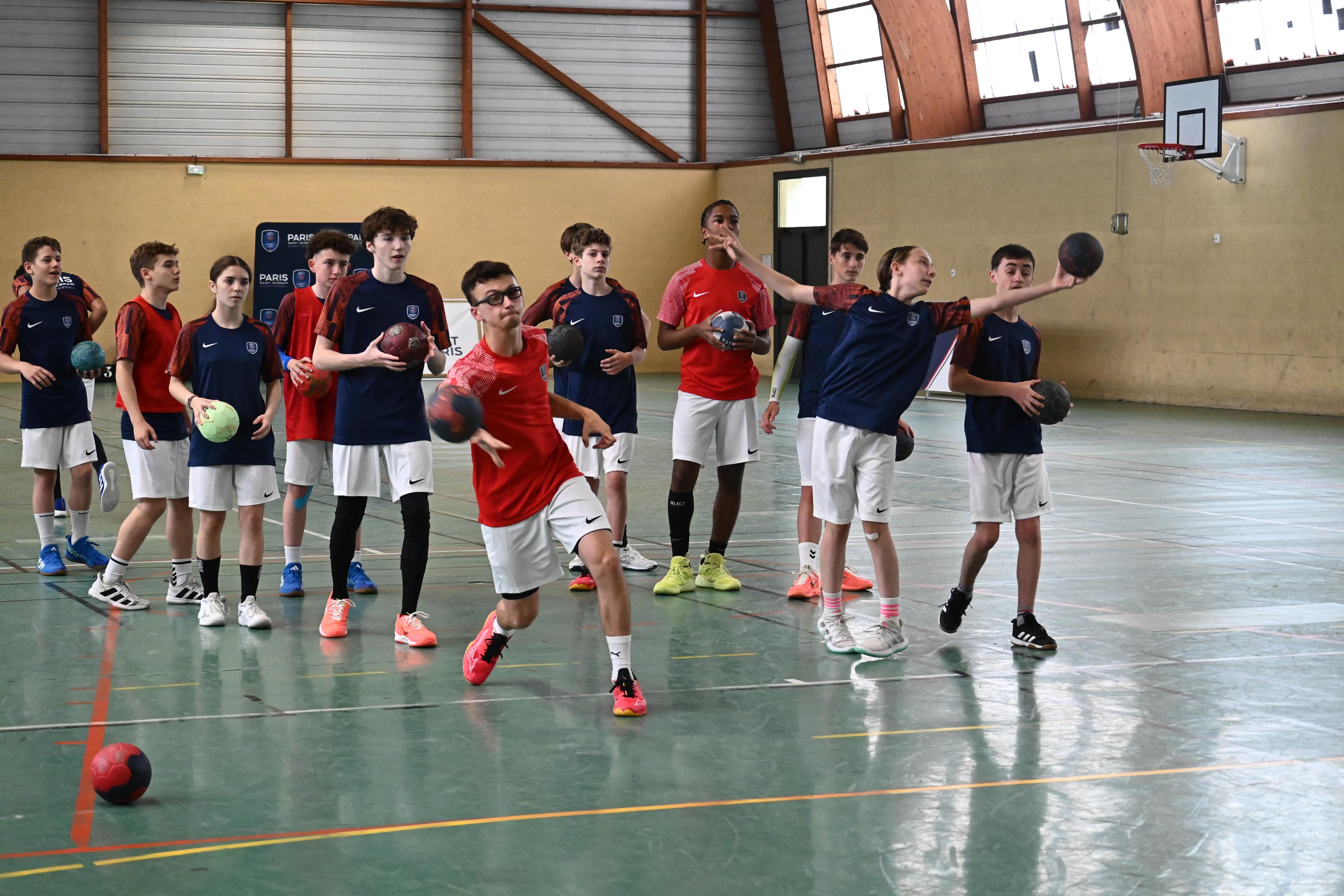 Photo PSG Handball Academy