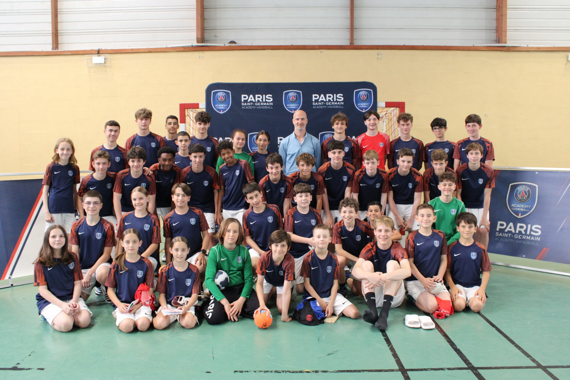 Photo PSG Handball Academy