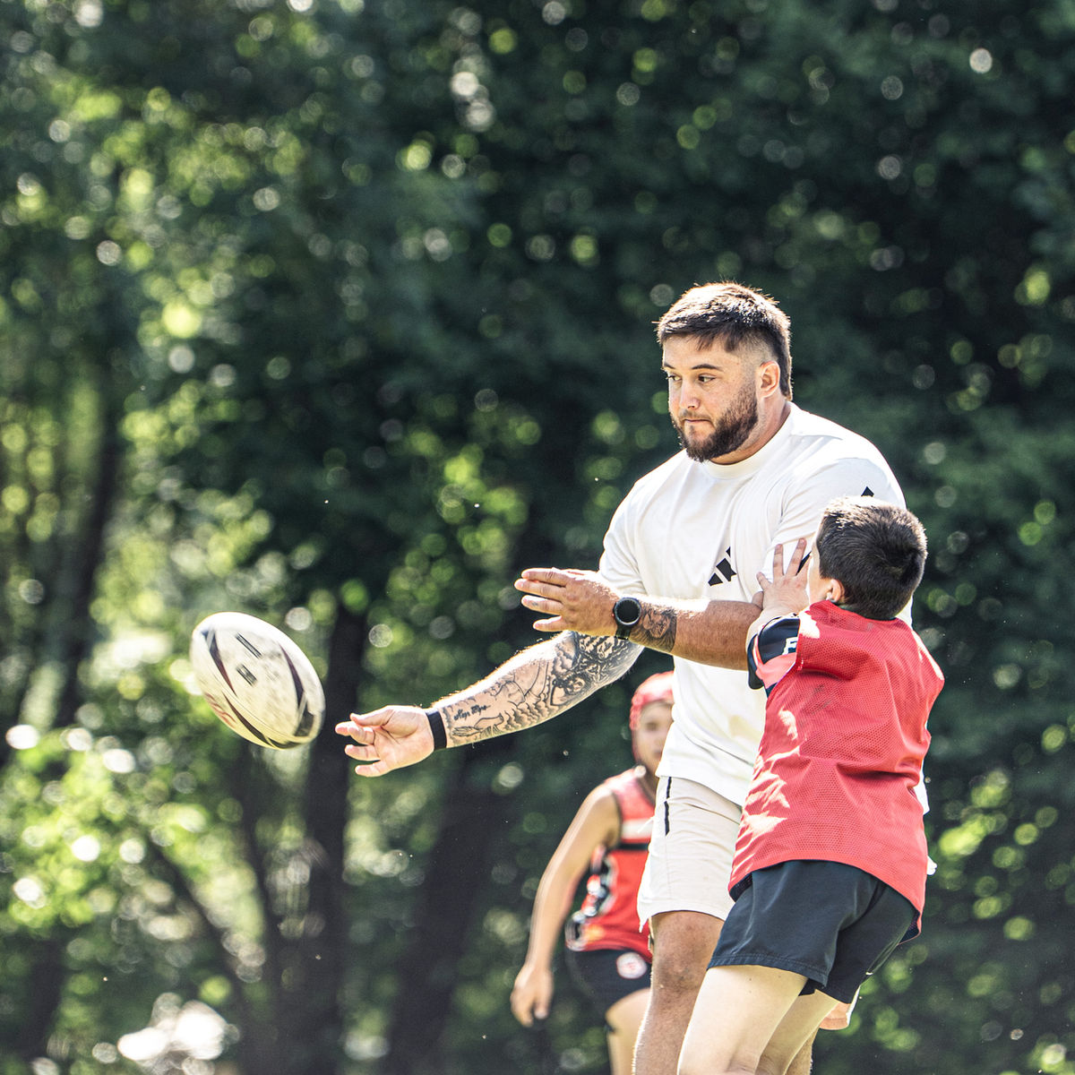 Photo Stages de Rugby Cyril Baille